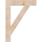 Ekena Millwork Traditional Block Smooth Bracket, Douglas Fir, 5 1/2"W x 34"D x 46"H BKT06X34X46TRA05SDF - alternate 2